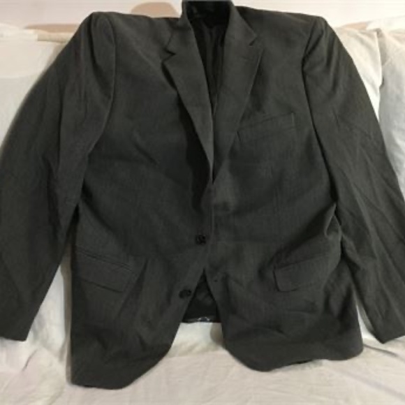 NWOT Chaps - Ralph Lauren - Men's Gray Fully Lined Suit Jacket - Size: 38 - 40 - Picture 1 of 1